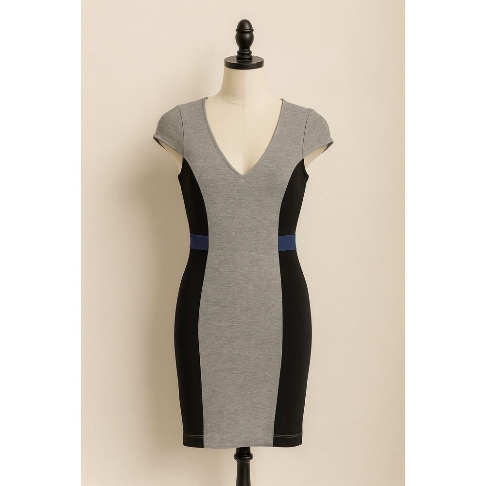 French Connection Colorblock Bodycon Dress Size 2